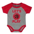 thumbnail image 2 of Outerstuff Newborn Toronto Raptors Baby Hook Creeper, Bib & Booties Set, 2 of 6