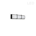 thumbnail image 1 of Dainolite VLD-411-MB 15W Matte Black Vanity Light with White Acrylic Diffuser, 1 of 1