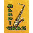 thumbnail image 1 of Carolines Treasures 8366CHF 28 x 40 In. Mardi Gras Drapeau Toile- Taille de la Maison, 1 of 4