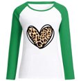 thumbnail image 4 of T-shirts Amusants pour Femmes, Imprimé d'Hiver, Manches Longues, Col Rond, Mignon, 4 of 5