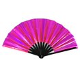thumbnail image 1 of Binwennn Boots On The Ground Hand Fan Foldable Country Line Dance Fan Portable Large Handheld Fan Dance Accessories For Outdoor Events And Dance Enthusiasts Folding Fan Metal Tissue Decorations Mint, 1 of 6
