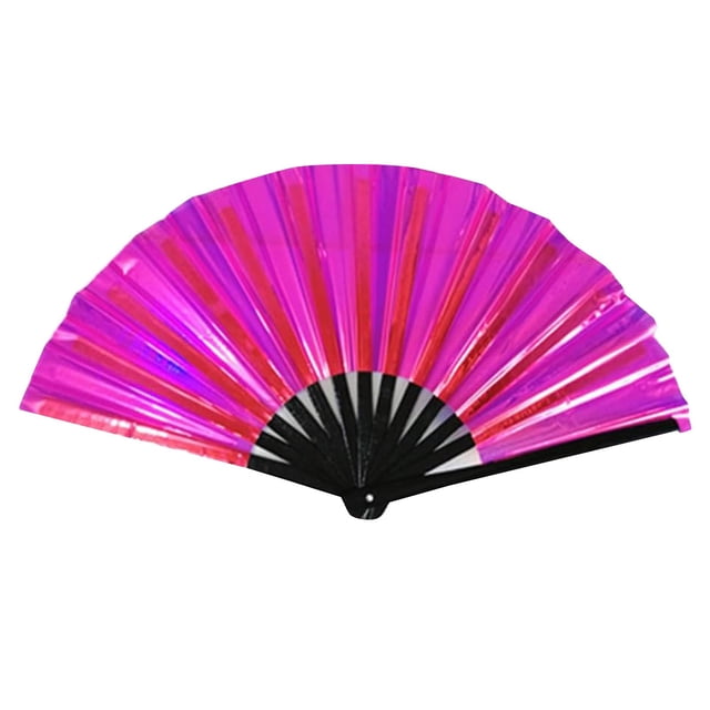 Binwennn Boots On The Ground Hand Fan Foldable Country Line Dance Fan Portable Large Handheld Fan Dance Accessories For Outdoor Events And Dance Enthusiasts Folding Fan Metal Tissue Decorations Mint