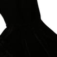 thumbnail image 5 of Baby Girl Kids Bell Bottom Flare Pants Velvet Ruffle Leggings, 5 of 5