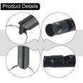 thumbnail image 4 of Mini Survival Metal Whistle Distress Pet Training Feeding Helper Black, 4 of 10