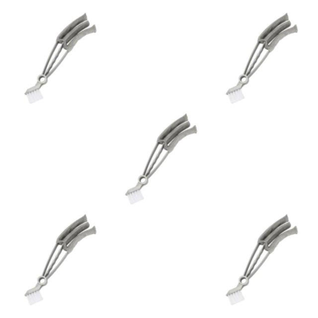 Maytalsory Window Blinds Dual Purpose Brush For Easy Cleaning Cleaning Brush Microfiber Duster PP Made Easy To Clean Grey 5Set