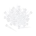 thumbnail image 2 of Pointes de Pipette de Transfert de Liquide Professionnel Pointes de Pipette Blanc 10ul, 2 of 9