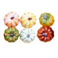 thumbnail image 4 of Artificial Harvest Pumpkins Halloween Vegetable Model Festival Ornament Assorted Style A, 4 of 8