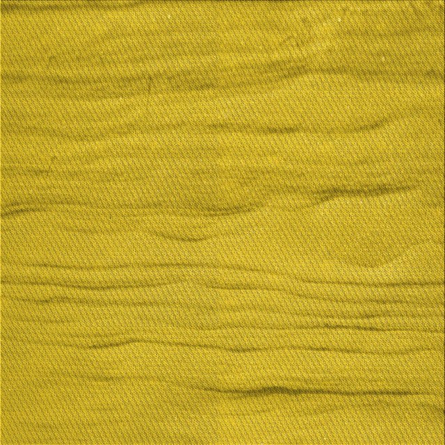 Ahgly Company Tapis d'Intérieur Lavable en Machine Carré Caramel Brun, 6 Pieds Carré