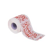 SIYTUAU Design B Christmas Themed 2-Ply Toilet Paper Roll Colorful Bathroom Tissue Soft Flushable Paper 3.94 X 3.74 Inches Per Roll B