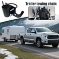 thumbnail image 4 of Trailer Tow Chain Holder Aluminum Heavy Duty Rust-Proof Trailer Towing Chain Organizer with 7-Way Plugs Cover Tangle-Free Storage Accessories for RV Hitch, 4 of 8