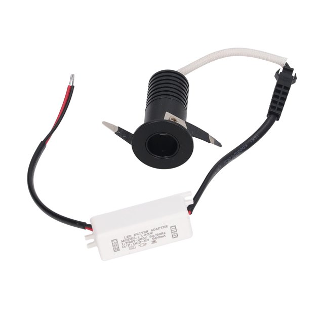 Recessed Mini Downlights, Under Cabinet LED Lights 3W Recessed Mini Downlights For Indoor With LED Driver For Stair Step Furniture, Cabinet Lights