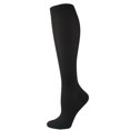 thumbnail image 1 of Qudderr Men Women 2 Pairs Compression Socks Knee High Support for Sports Solid Color Long Socks Knee High Compression Socks S-XXL, 1 of 9