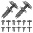 thumbnail image 3 of Shisuyan 30pcs Bumper Retainer Clips Car Plastic Rivets Fasteners Push Retainer Kit Auto Push Pin Rivets Door Trim Panel Clips Beige, 3 of 8