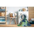thumbnail image 2 of Ahgly Tapis Rectangulaire Lavable en Machine Intérieur Vert Algue, 2 Pieds x 4 Pieds, 2 of 7