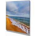 thumbnail image 2 of Dark Beach under Cloudy Skies, 2 of 3