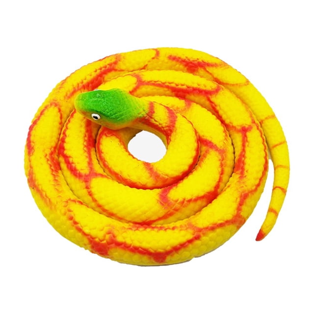 Creative Tricky Simulation Toy Snake Soft Glue Scary Whole Person Rubber Animal Fake Snake