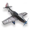 thumbnail image 4 of Milaget WWII Fighter Model Aircraft Assemble Model Kits Living Room DIY Bright Gray, 4 of 8