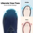 thumbnail image 3 of FitVille Chaussures de Marche pour Hommes à Enfiler Larges avec Conception Mains Libres et Semelle EVA Absorbant les Chocs, 3 of 7
