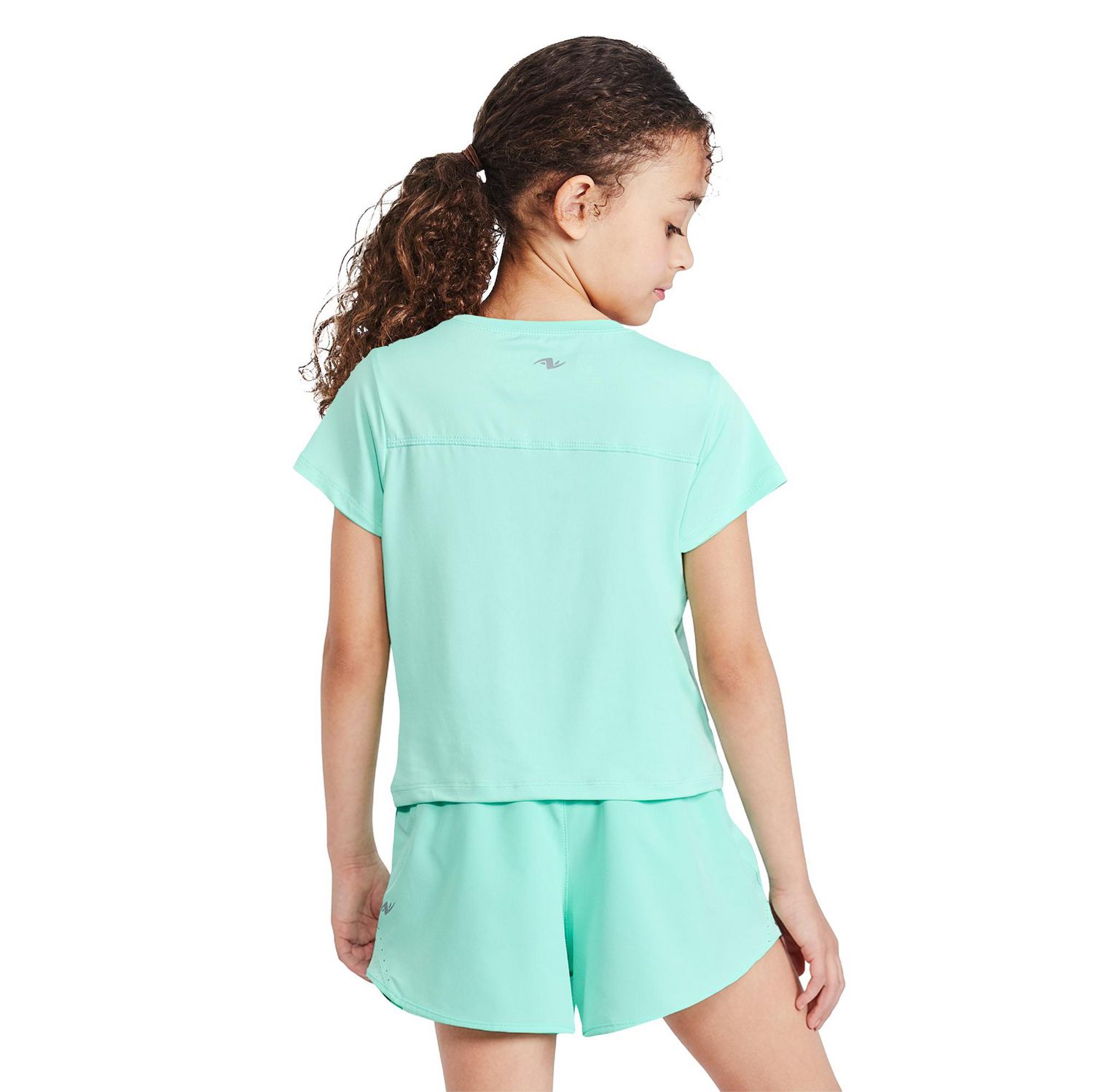 Athletic Works Girls' Front Knot T-Shirt