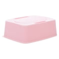 thumbnail image 1 of LOVEVER Baby Wipes Box With Flip Lid Dustproof Wet Tissue Storage Case Makeup Cotton Dispenser Portable Refillable For Nursery Bathroom Travel, 1 of 8