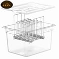 thumbnail image 3 of Récipient de Cuisson sous Vide de 6 L avec Trou - Marmite Multifonction pour Mijoteuse, Matériau Durable, Réglages Ajustables, Conception Compacte pour un Rangement et un Nettoyage Faciles, Idéal pour la Préparation Quotidienne des Repas et les Repas Spéciaux, 3 of 6