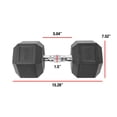 thumbnail image 3 of CAP Barbell Coated Hex Dumbbell, Single 3 - 100 lb, 3 of 6