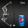 thumbnail image 3 of Chumajor 7.5-inch Mini Compound Bow Set, 12 Lbs Draw Weight, Suitable for Both Left and Right-handed Users, Includes 12 Arrows and Target Paper, Ideal for Target Shooting and Hunting Games, 3 of 10