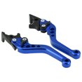 thumbnail image 4 of 1 Pair CNC Aluminum Alloy Motorcycle Scooter Modification Double Disc Brake Lever, 4 of 8
