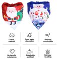 thumbnail image 3 of Dog Bandana Christmas Pet Scarf Triangle Pet Bandana, 3 of 5
