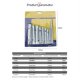 thumbnail image 2 of 10-Piece Double-Headed Wrench Socket Plumber'S Back Nut Spark Plug Wrench Set Extends Spark Plug Wrench By 6-22mm, 2 of 5