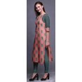thumbnail image 3 of Bimba Cotton Printed Straight Kurtis For Women Panel Kurta Summer Tunic-Medium, 3 of 6