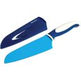 thumbnail image 2 of Starfrit Couteau Santoku avec Étui d'Affûtage, Bleu, 2 of 4