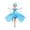 blue, variant on DEBGFS Flying Fairy Toys Pink Magical Flying Pixie Toy Doll Girls Gifts Kids Toys for Girls Ages 6 and Up,blue