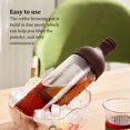 thumbnail image 3 of Cold Brew Coffee Maker Glass Infused Beverages Filter Pot Reusable Washable Home Office Bar Hotel Dining Bakery Kitchen Kettle White, 3 of 9