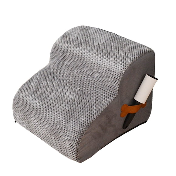 Dog Stairs 40cm Ramp High Density Sponge Small Medium Dogs Cats Lint Roller Sofa Bed Car Non Slip Washable