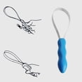 thumbnail image 3 of Stainless Steel Dual-Sided Pet Grooming Tool: 2-in-1 Shedding Comb for Long & Short Haired Dogs/Cats with Rounded Teeth for Fur Removal and Smooth Edge for Sweat/Water Scraping, Hanging Hole Handle, 3 of 5
