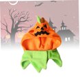 thumbnail image 3 of Minkissy Cat Hat Pumpkin Style Comfortable Soft Fabric for Pet Daily Wear and Parties, 3 of 8