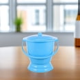 thumbnail image 2 of CHICHUMID Tasse Ronde pour Usage Domestique Urinoir pour Hommes Lot de 1 Bleu, 2 of 5