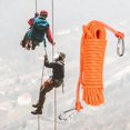 thumbnail image 2 of Polyester Water Resistance Skid Resistance Durable Survival Cord, Climbing Rope, Hiking Backup For Outdoor Sports Activities Escape, 2 of 8