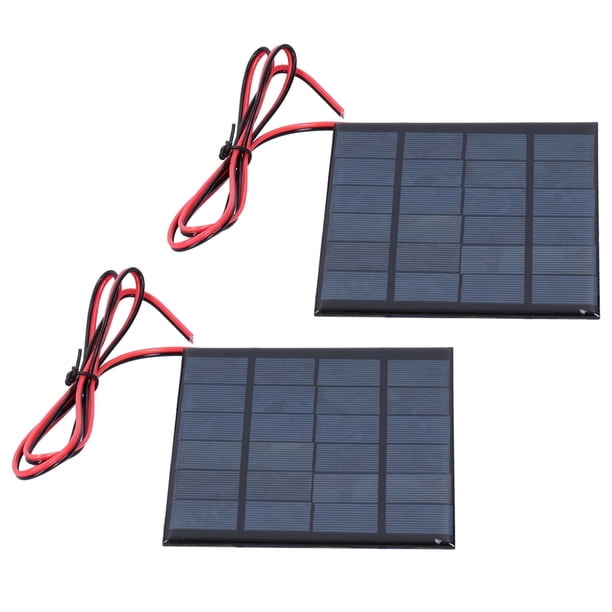Octpeak 2W Solar Panel,2Pcs Mini Solar Power Module Epoxy Panel