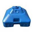 thumbnail image 1 of Base de Support de Parasol Remplissable Base de Parasol de Patio Support de Poteau pour Pelouse Terrasse Bleu, 1 of 9
