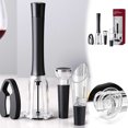 thumbnail image 1 of Aluminum Alloy Opener Set: Corkscrew Bottle Stopper & Foil Cutter 4 Piece Accessories Kit For Elegant Toastmaster Can Opener Rip And Can Opener Opener Aluminum Can, 1 of 3