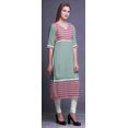 thumbnail image 3 of Bimba Robe Kurti Longue Imprimée Tunique Droite Robes pour Femmes Haut Indien, 3 of 5