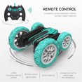 thumbnail image 4 of Green Induction Remote Control Stunt Car With High-Speed Rotation And Deformation, Double-Sided Off-Road Vehicle, Rechargeable Rc Toy With Lights For Kids (1.08 Lbs), 4 of 6