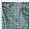 thumbnail image 4 of Soimoi Poly Georgette Fabric Tropical Leaves Print Sewing Fabric Yard 42 Inch Wide, 4 of 5