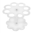 thumbnail image 5 of 3X Detachable 8 Holes Acrylic Ice Cream Cone Holder Stand, 5 of 5