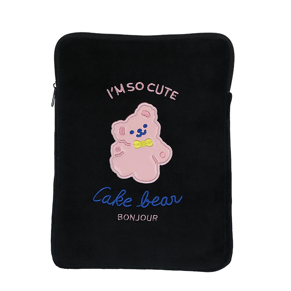 9-11inches Tablet Cover Shell Flannel Tablet Cases with Zipper for Air 10.2 for Galaxy Tab