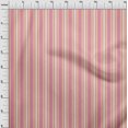 thumbnail image 2 of oneOone Cotton Cambric Fabric Multicolor Stripe Printed Craft Fabric BTY 56 Inch Wide, 2 of 3