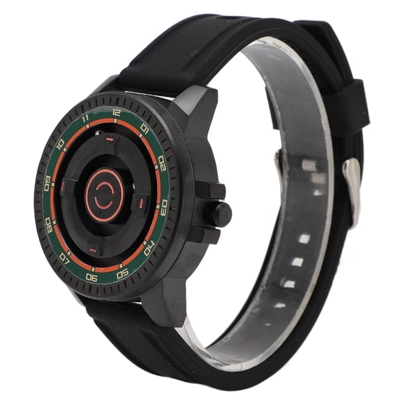 Magnetic Suspension Watch,Unisex Cool Watch Couple Watch Unisex Cool Quartz Wrist Watch for Couples with Black Shell His and Hers Watches for Men and Women