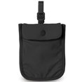 thumbnail image 1 of Secure Nylon Bra Wallet for Women - Anti-Theft Travel Pouch with Snap Closure, Discreet Storage for Credit Cards, Cash & ID - Lightweight, Design for Crowded Places, Festivals & Daily Use - Black, 1 of 7